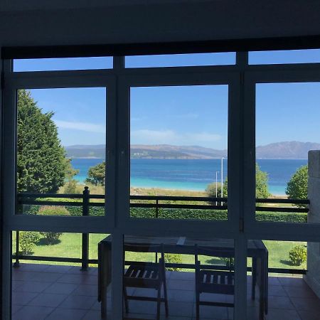 Apartamento Con Terraza Primera Linea De Playa Finisterre Exterior photo
